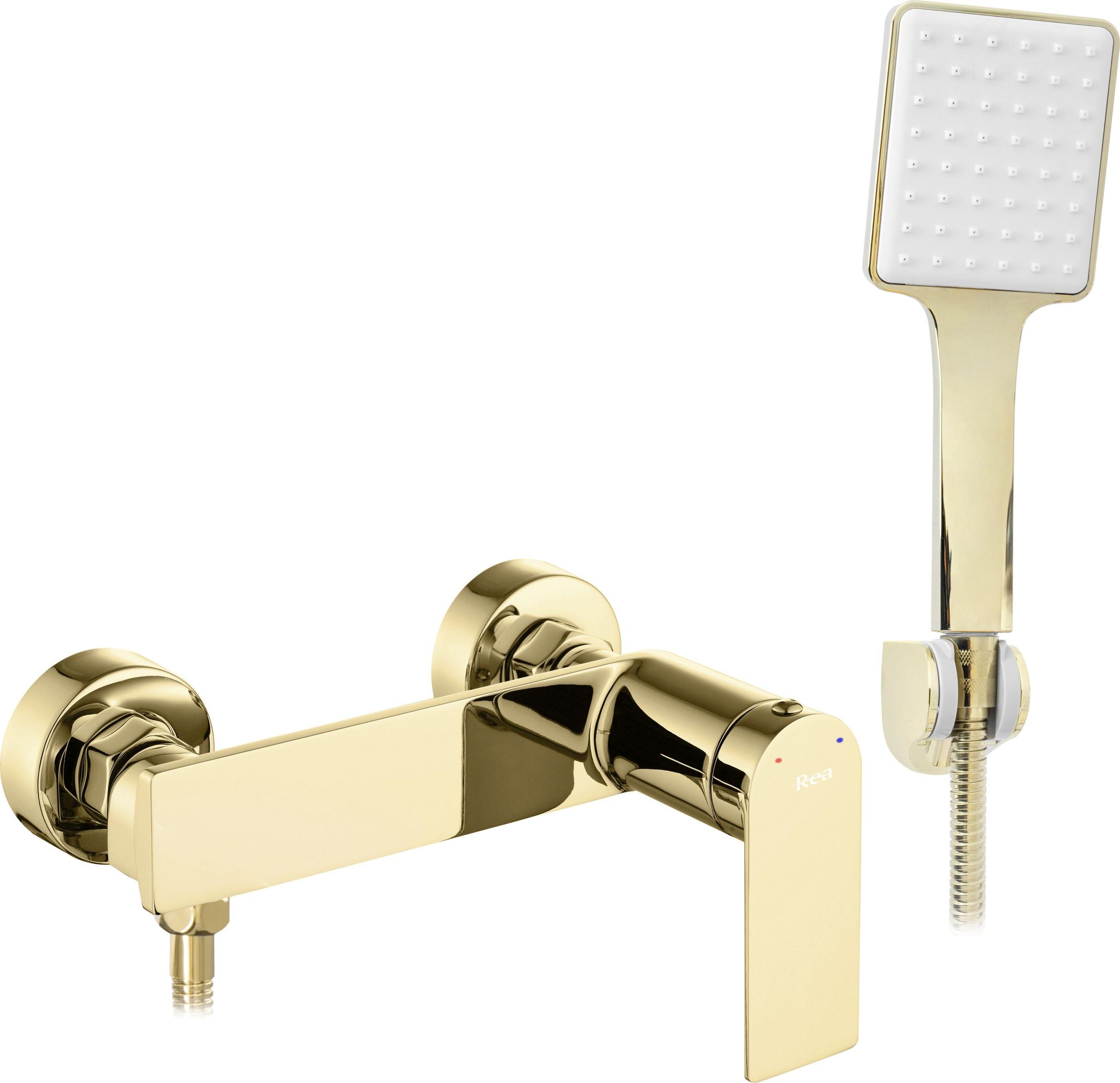 Bateria prysznicowa Rea Storm złoty (REA-B9984)
