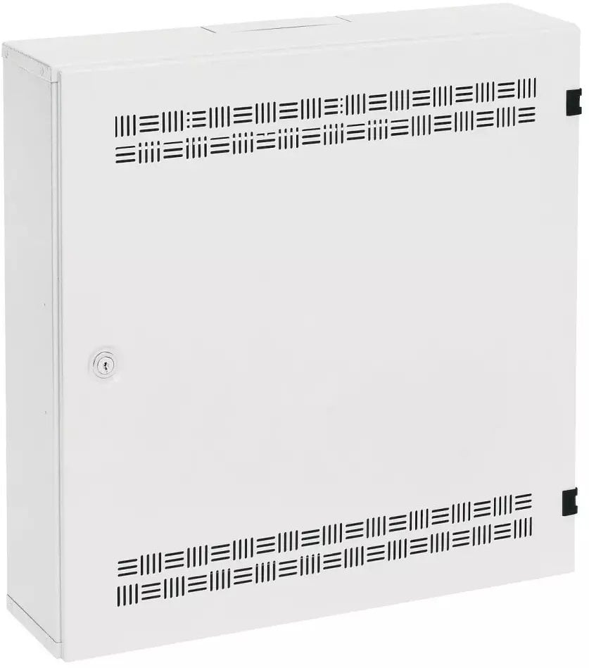 Szafa Solarix rozdzielacz SOHO LC-18 z listwami 2U, 4U a 11U 550x550x150mm biała RAL 9003 LC-18-55-15-W