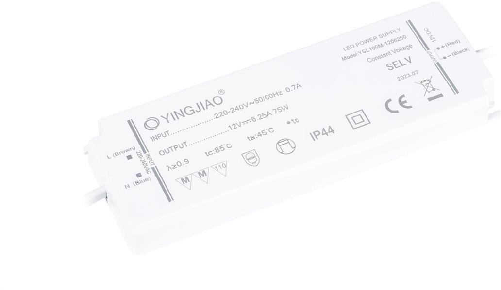Zasilacz stałonapięciowy LED Yingjiao YSL100M 12V 6,25A 75W