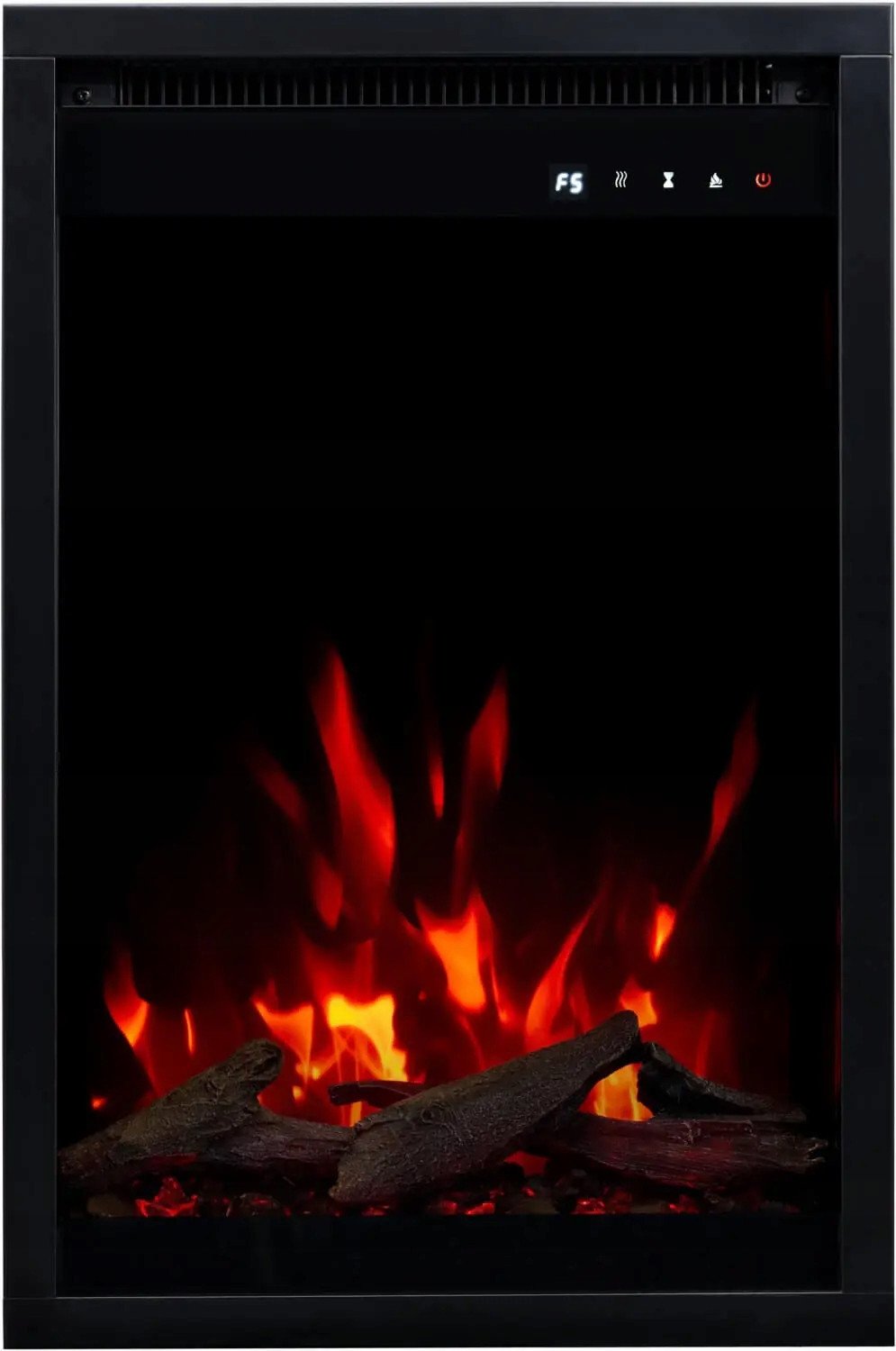 Aflamo Wkład AFLAMO 3D 60x40 cm, wkład elektryczny LED do zabudowy AFLAMO PLUS + DŹWIĘK