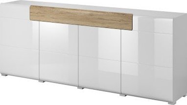 Helvetia Komoda TOLEDO 208 x 39 x 83cm biały