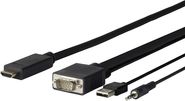 Kabel VivoLink 3m czarny (PROVGAHDMI3)