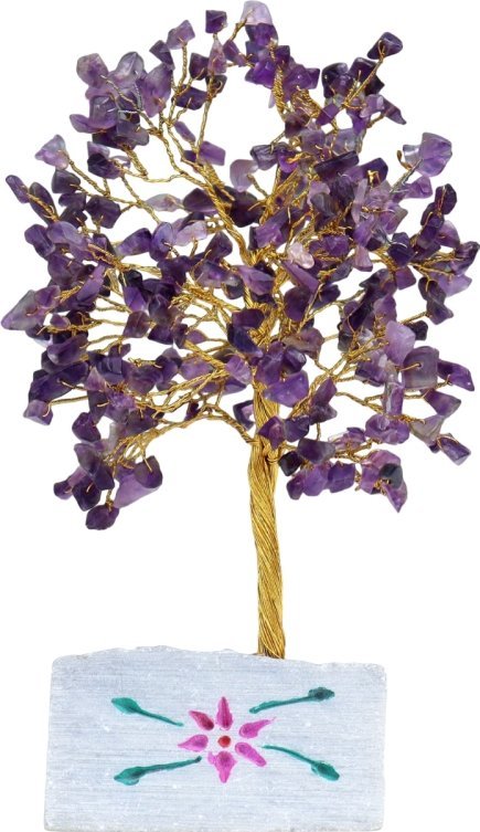 Art-Pol Drzewko z kamieniami szlachetnymi - Ametyst | 320 kamieni