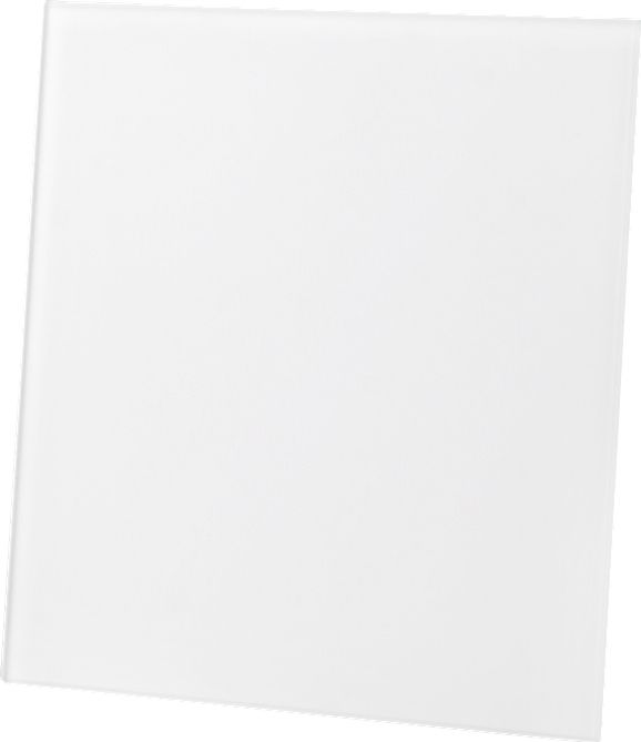 airRoxy Panel szklany do wentylatora Uniwersalny, kolor biały mat