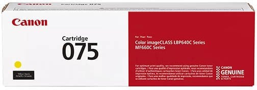 CANON Toner Cartridge 075 Y
