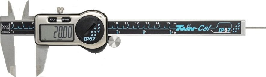 Tesa SUWMIARKA 150 CYFR. 6 IP67 3V/ABS/RD1.5 TWIN-CAL ROLKA