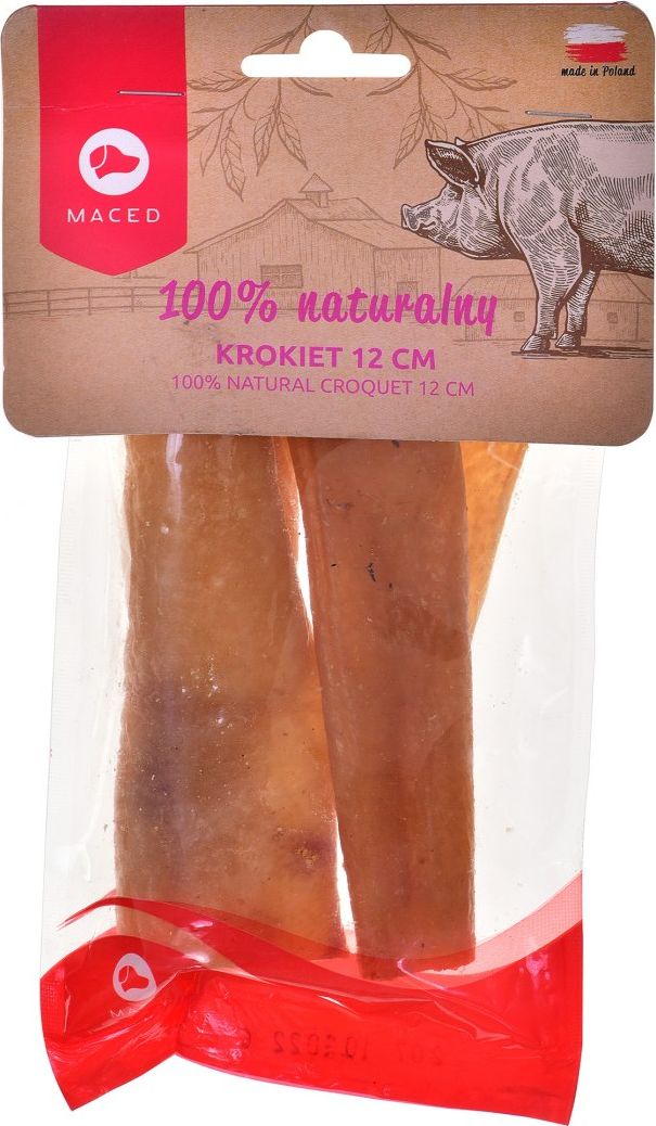 Maced MACED Przysmak dla psa - krokiety 12cm 2szt.