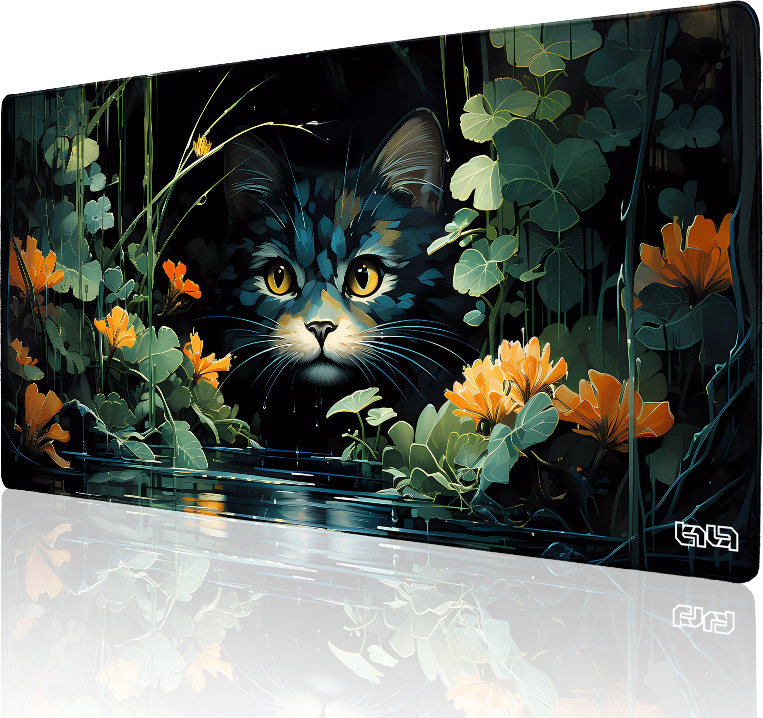 Podkładka Tilt PODKŁADKA POD MYSZ MYSZKĘ Ukryty Kot 100x50 Dla gracza Duża