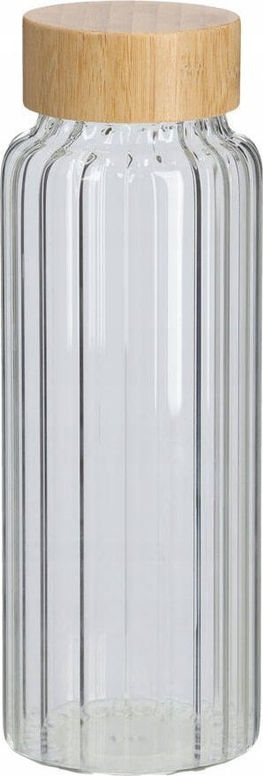 Zeller Butelka z bambusowym szczelnym wieczkiem, 1000 ml