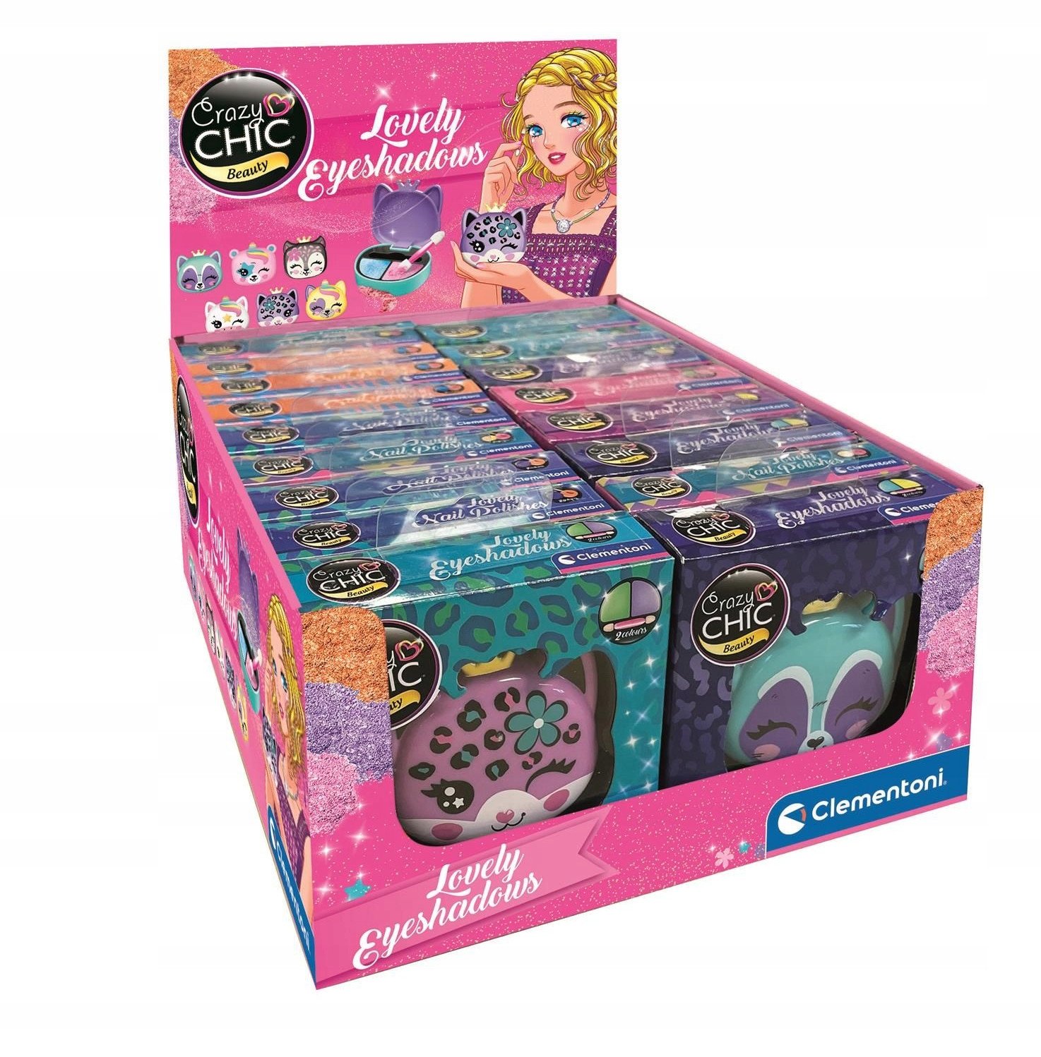 CLM CRAZY CHIC CIENIE LOVELY PALETKA 18848 DIS16