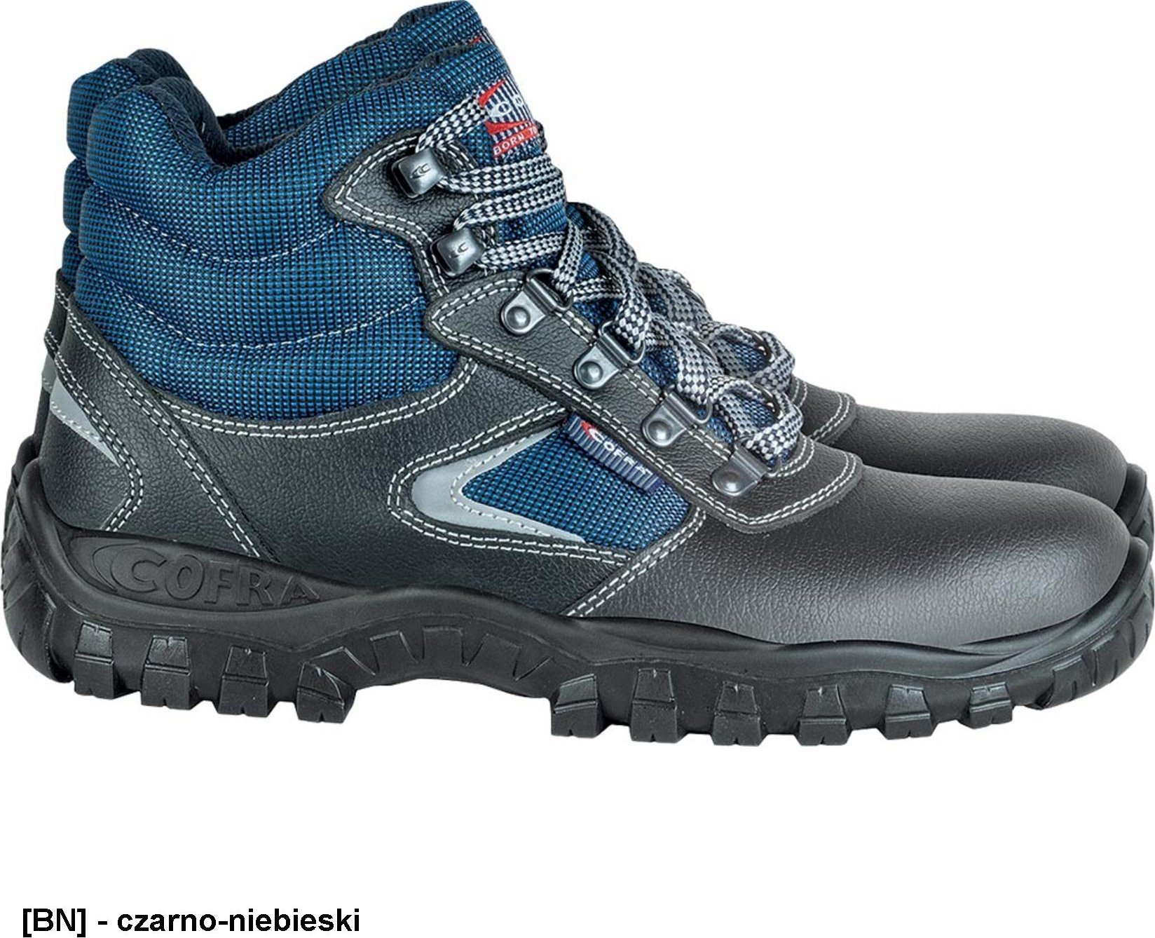 Cofra BRC-SOHO S3 SRC - skórzany wodoodporny trzewik, stalowa wkładka i podnosek, antystatyczne 42