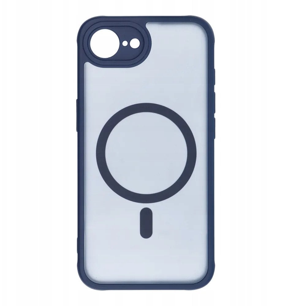 Futerał FULL MATTE MAG COVER kompatybilny z MagSafe do IPHONE SE 4 2025 niebieski