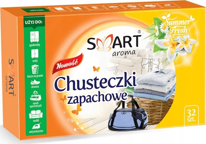 Smart Aroma Summer Fresh chusteczki zapachowe 32szt