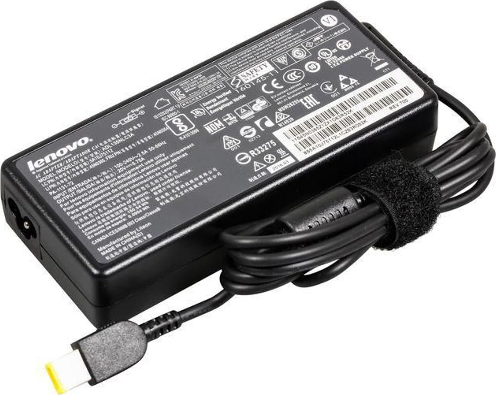 Zasilacz do laptopa Lenovo 135 W, 6.75 A, 20 V (AC Adapter (20V 6,75A))