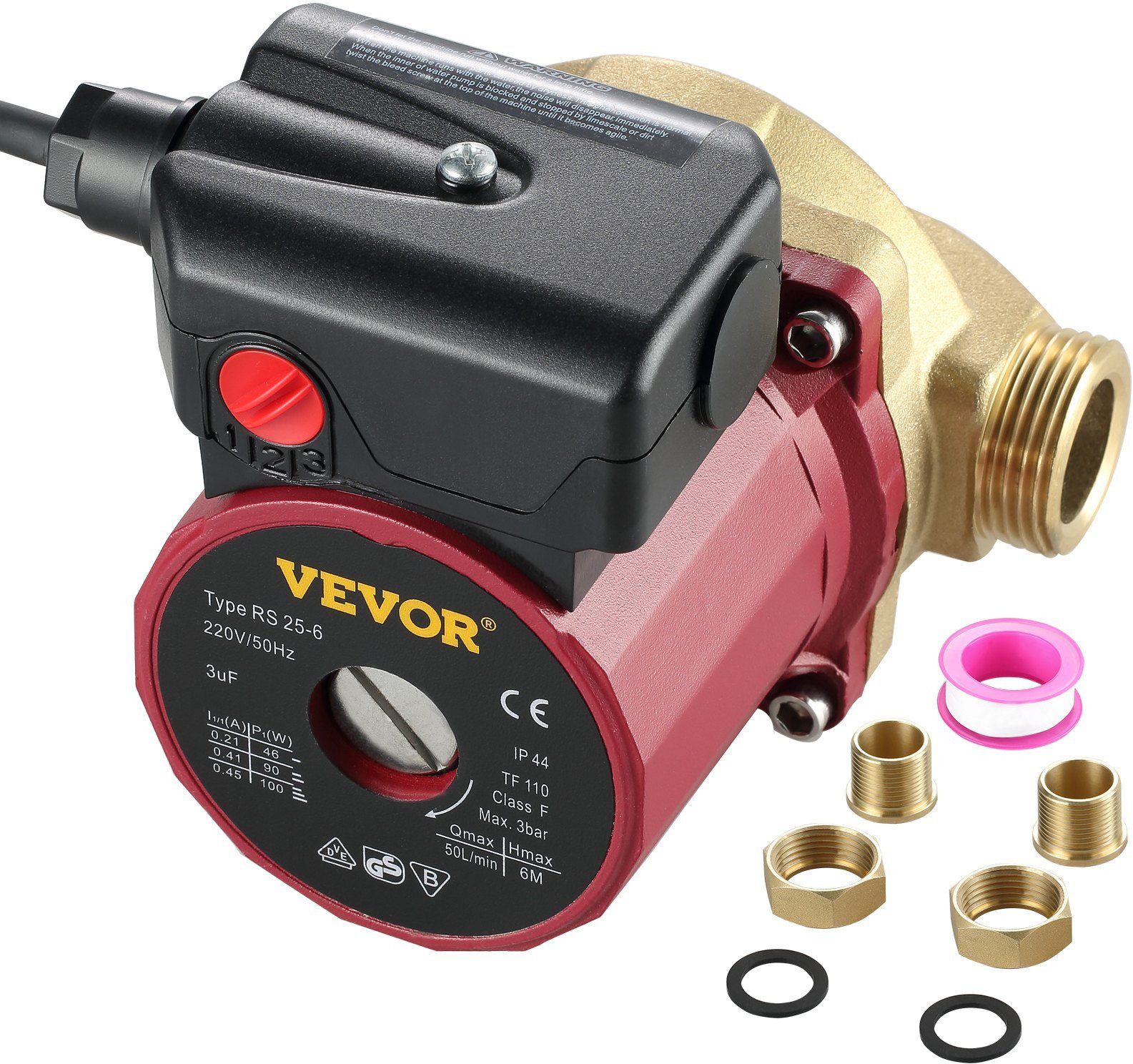 Pompa obiegowa cyrkulacyjna 3 biegowa 90 W