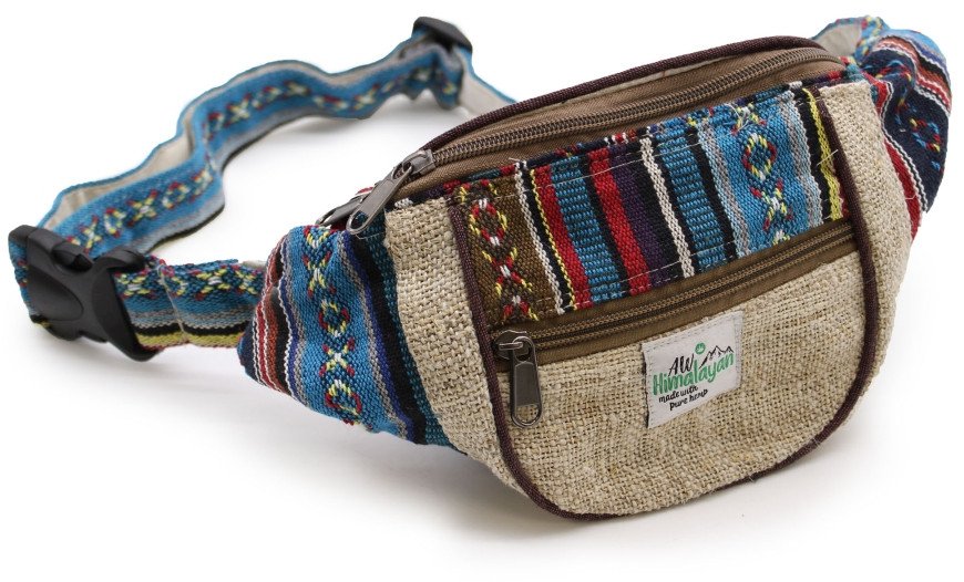 Torebka na biodro z konopi - Bum Bag