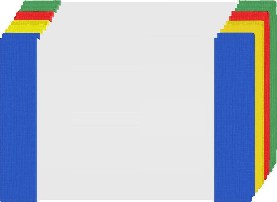 Biurfol Okładka A5 na zeszyt przezroczysta zestaw 10szt