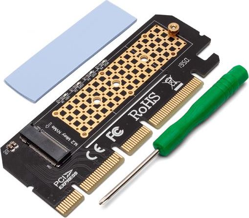 Savio Adapter PCIe - M.2 NVMEe M-key (AK-41)