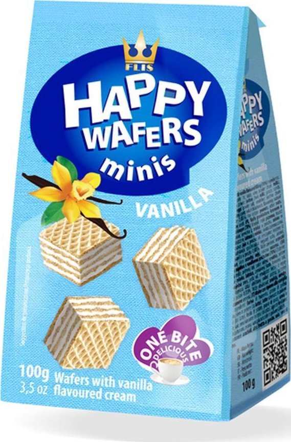 FLIS Flis Wafelek kostka wanilia 100g
