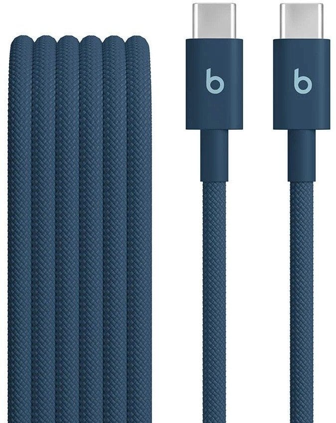 Kabel USB Apple USB-C - USB-C 1.5 m Granatowy (MDGE4EE/A)