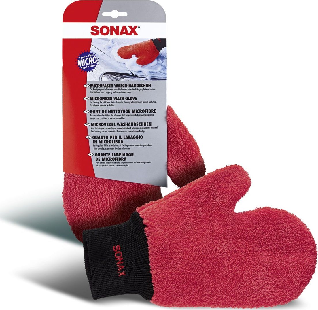 Sonax Sonax Microfibre Wash Glove rękawica z mikrofibry uniwersalny (5739-uniw) - 5739-uniw