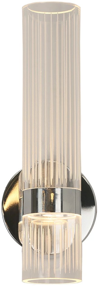 Salonowa lampa ścienna Ambiente LP-1510/1W CH LED 18W 3000-6000K tuba chrom