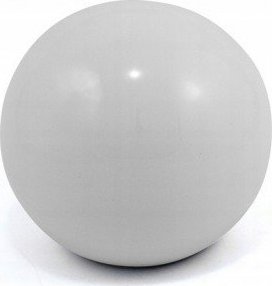 Polnix Kula ceramiczna ozdobna biała 9 cm