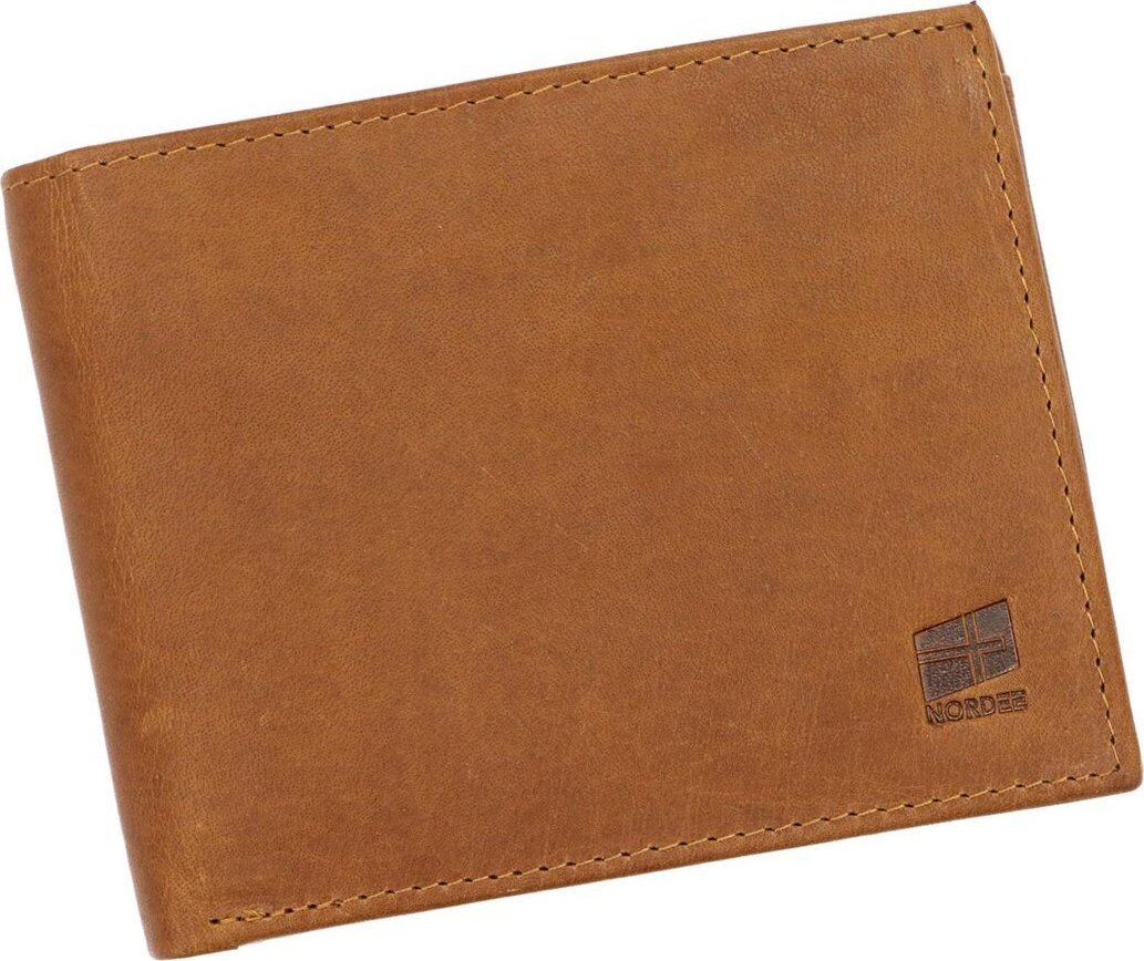 Nordee Skórzany męski portfel Nordee ADL01-N992-BPull NoSize