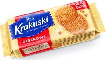 Krakuski Krakuski Deserowe z cukrem 200 g