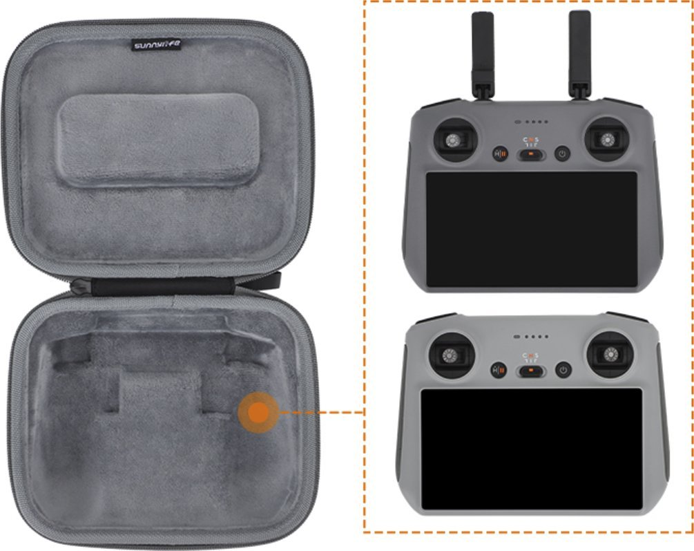 SunnyLife POKROWIEC ETUI SUNNYLIFE DO KONTROLERA DJI RC / RC 2 - AIR 3