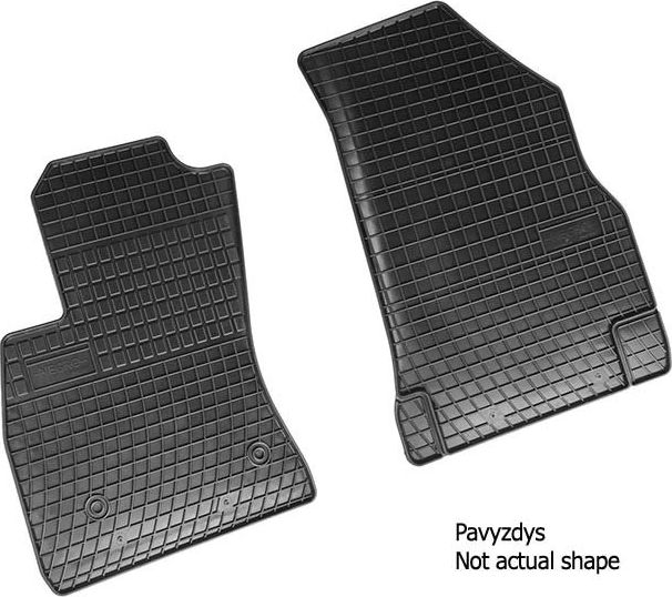 Frogum Dywaniki gumowe VW CADDY 2OS 2004-