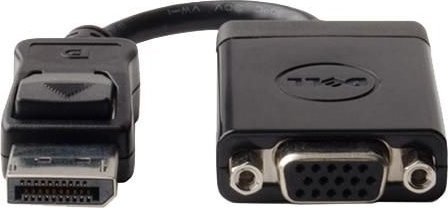 Adapter AV Dell DisplayPort - D-Sub (VGA) czarny (Display Port to VGA Adapter)