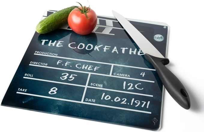 Deska do krojenia GiftWorld szklana 30x30cm