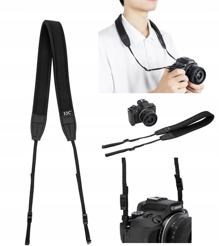 JJC Pasek Na Szyję Ramię Neoprene Do Aparatu Dslr Bezlusterkowca 124 Cm / Ns-m1se