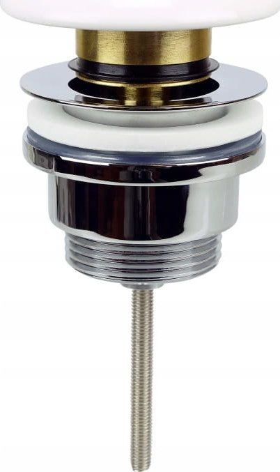 Tycner Korek ceramiczny klik-klak umywalkowy 66 mm biały