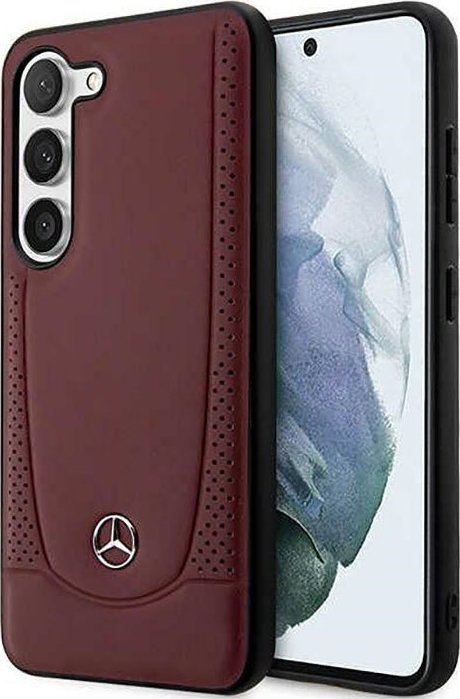 Mercedes Mercedes Leather Urban Line - Etui Samsung Galaxy S23 (czerwony)