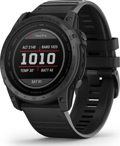Zegarek sportowy Garmin Tactix 7 Standard Czarny (010-02704-01)