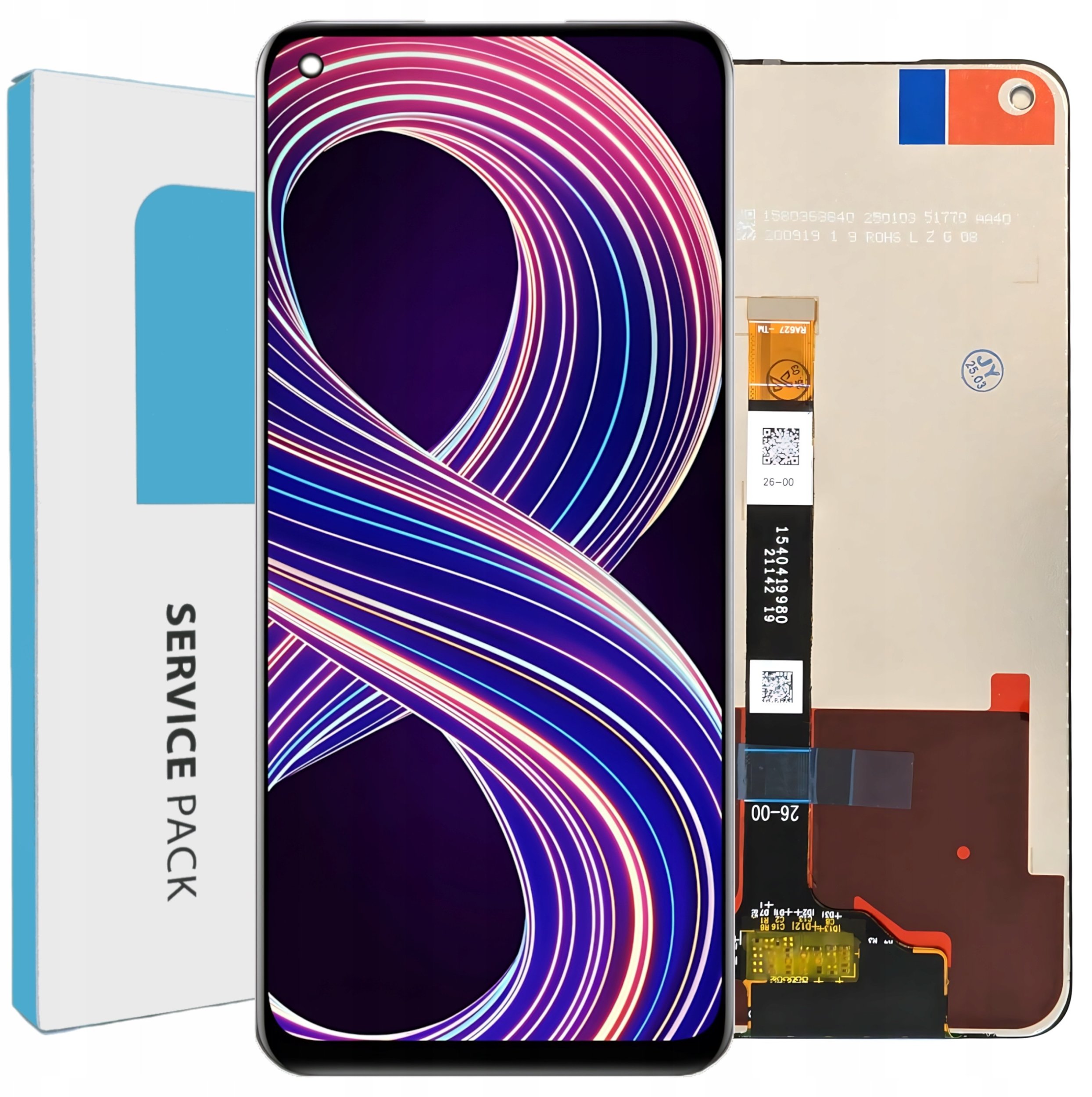 Wyświetlacz do Realme 8 5G Ekran LCD Oryginał Zila RMX3241 (5904858345663)