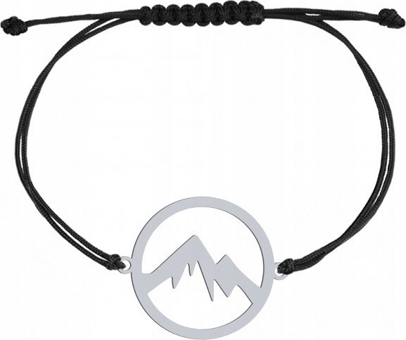 Radziszewska Jewellery Srebrna Bransoletka GÓRY GRAWER GRATIS DEDYKACJA