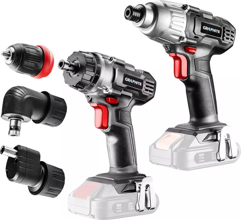 Zestaw elektronarzędzi Graphite 2-elementowy (58GS002)