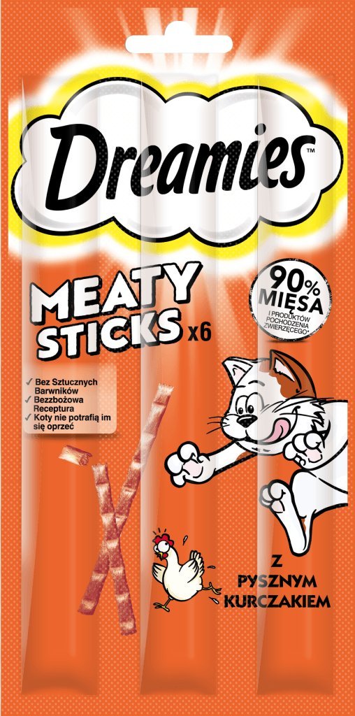 Dreamies Meaty Sticks Kurczak 30g