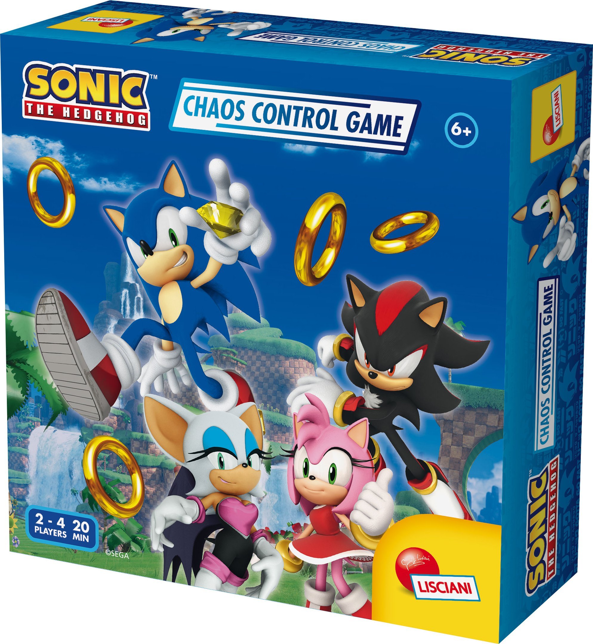 Lisciani LISCIANI SONIC CHAOS CONTROL GAME