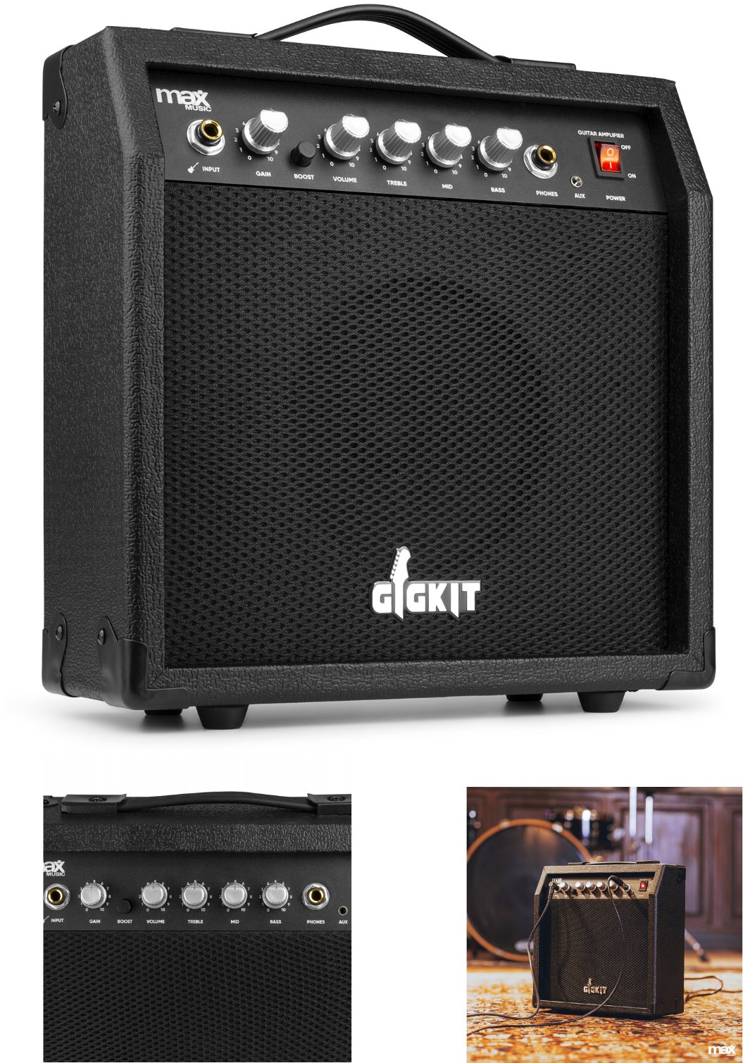 Wzmacniacz gitarowy GIGKit 40W Max one size