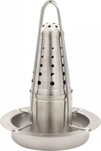 KingHoff STOJAK DO PIECZENIA KURCZAKA Z OCIEKACZEM I AROMATYZEREM KINGHOFF KH-1880