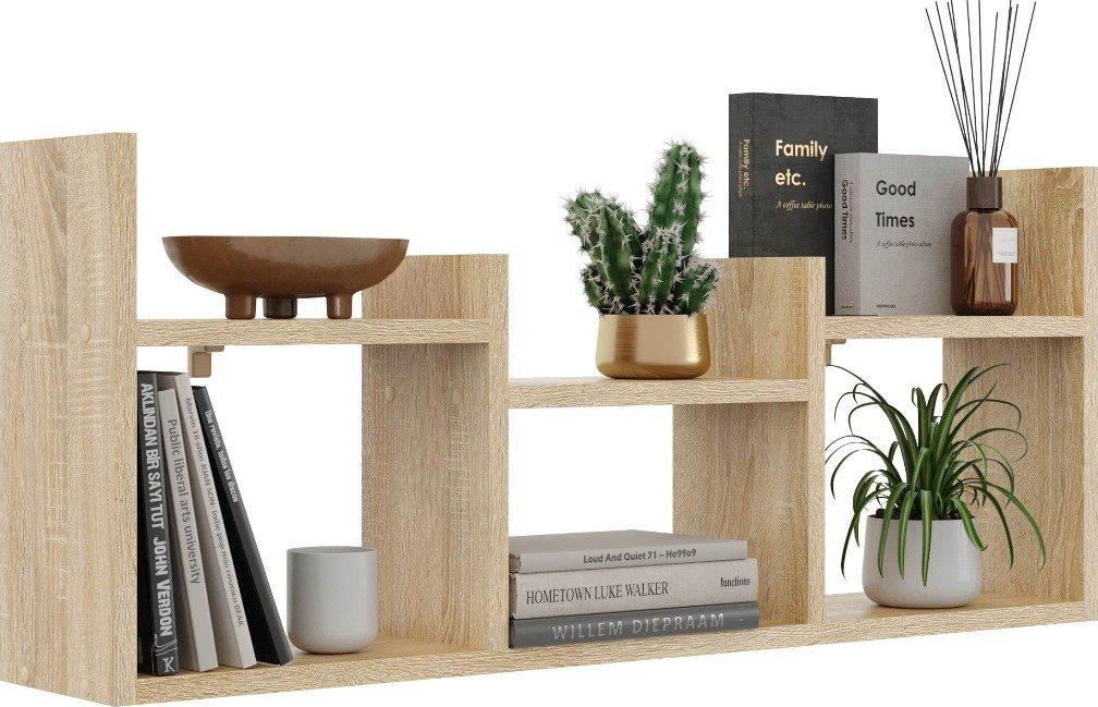 KROKUS Półka ALESIA 5 dąb sonoma