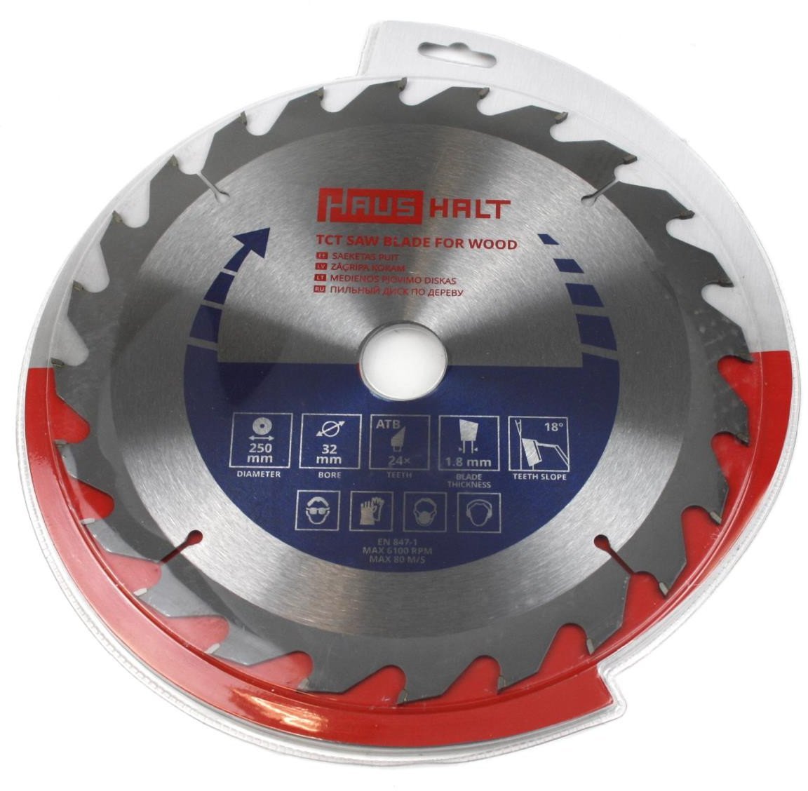 CIRCULAR SAW BLADE WOOD 250X32X24