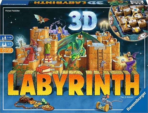 Ravensburger Gra planszowa Labyrinth 3D