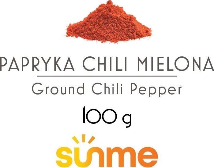 Sunme Papryka Chilli mielona 100 gram
