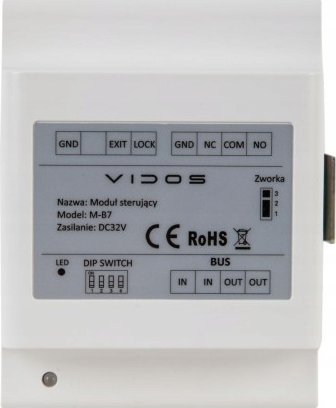 VIDOS Moduł sterujący VIDOS 2IP M-B7