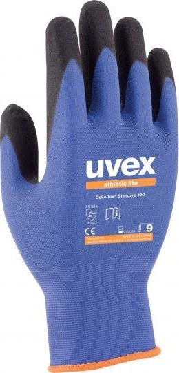 Uvex uvex athletic lite assembly glove size 8